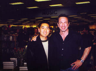 It's me with Clive Barker!