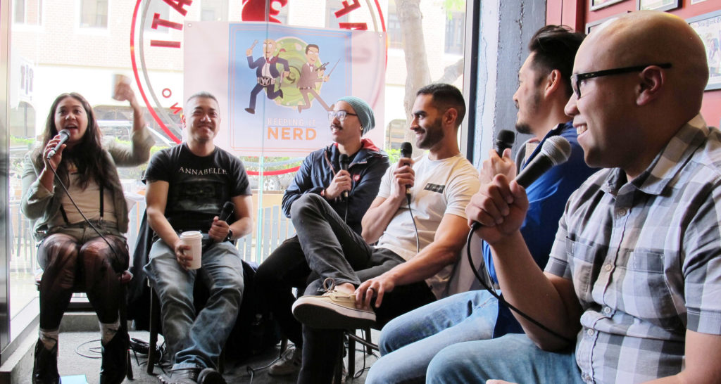 Keeping It Nerd Live Podcast at Silicon Valley Comic Con