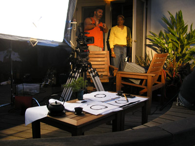On The Set at Night