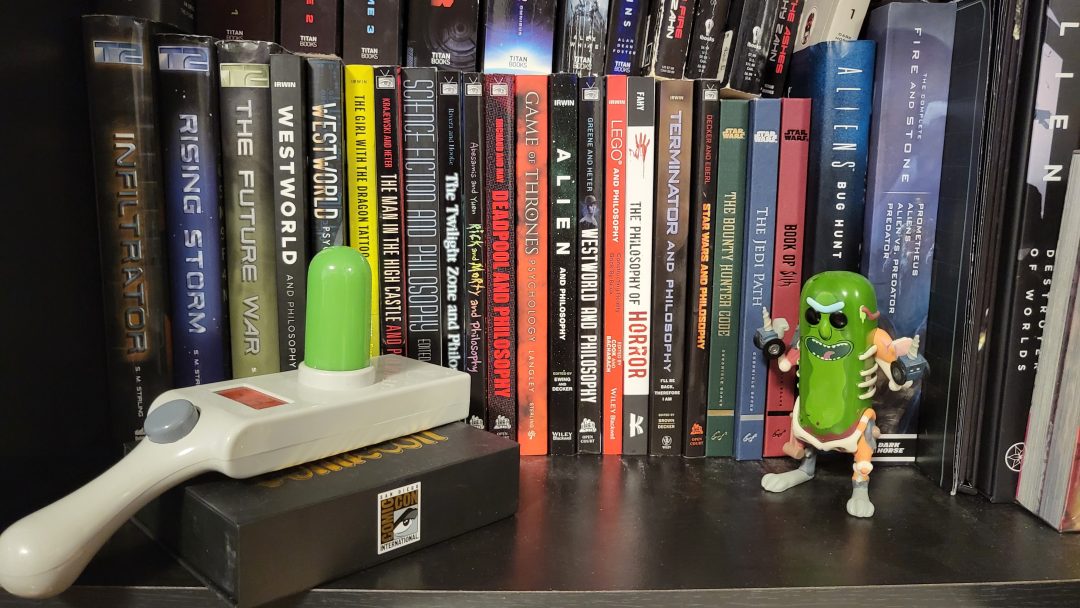 Ray Hom's shelf 2021