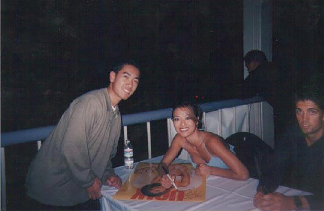 rayhomdotcom meeting Sung Hi Lee, in 1999, San Francisco.