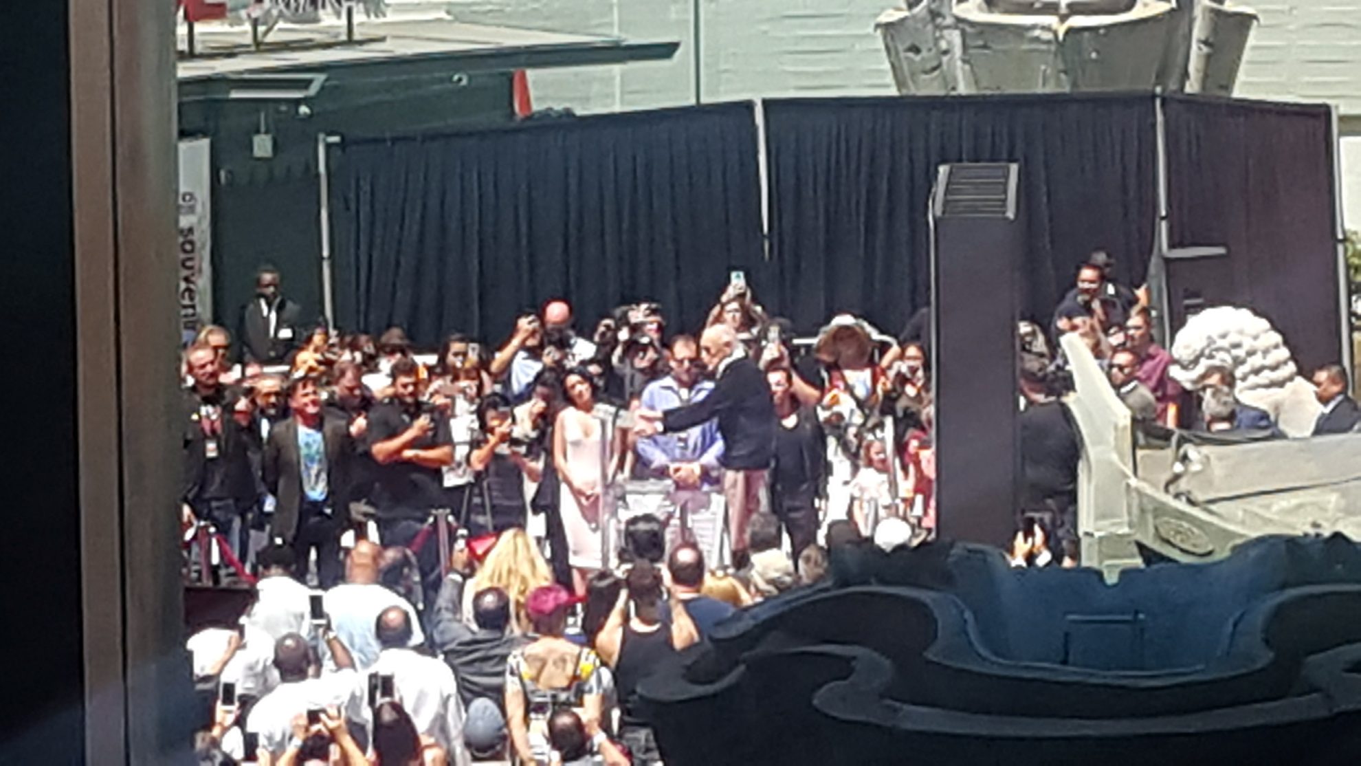 Stan Lee at the Grauman’s Chinese Theater